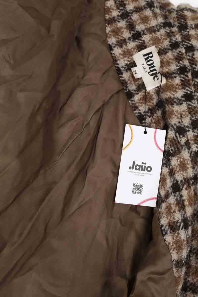 Manteau Rouje  Marron