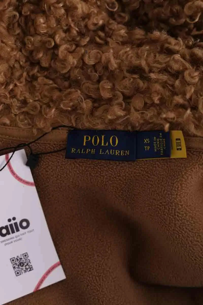 Blouson Ralph Lauren Camel en Synthétique
