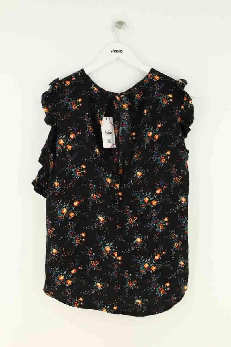 Blouse Sandro Noir en Viscose