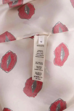 Blouse Khaite Rouge en Soie