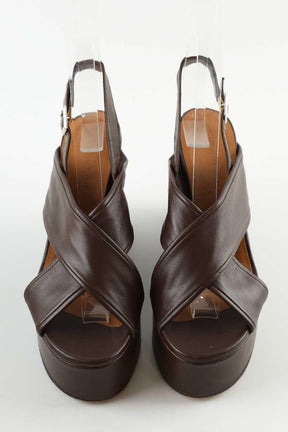 Talons Robert Clergerie  Marron