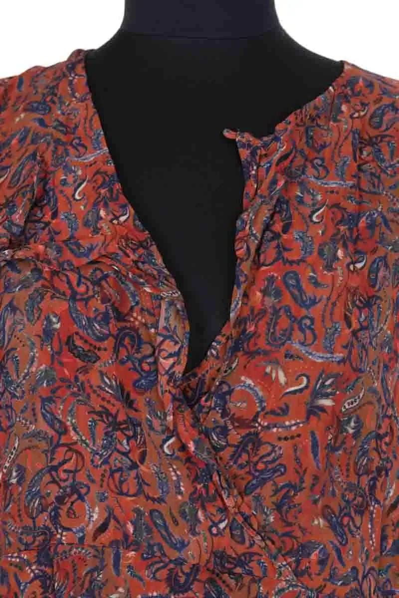 Robe Iro Honess Marron en Viscose