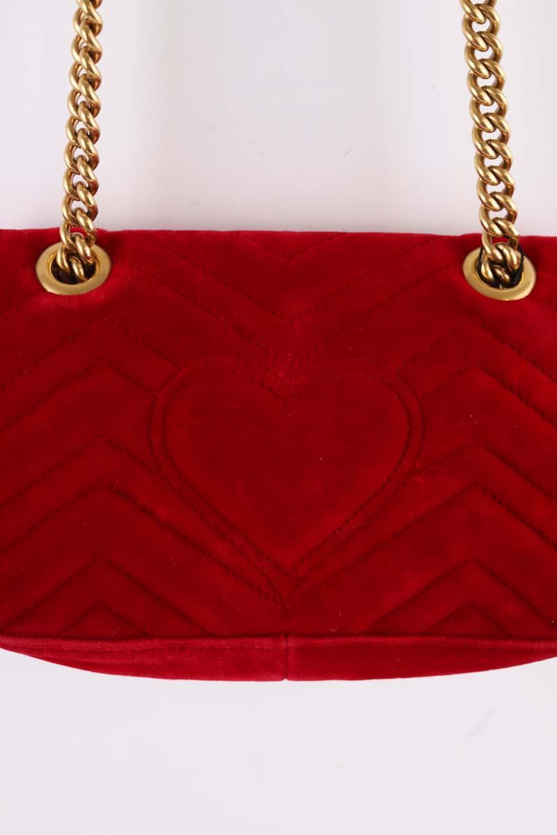 Sacs à bandoulière Gucci Marmont Rouge