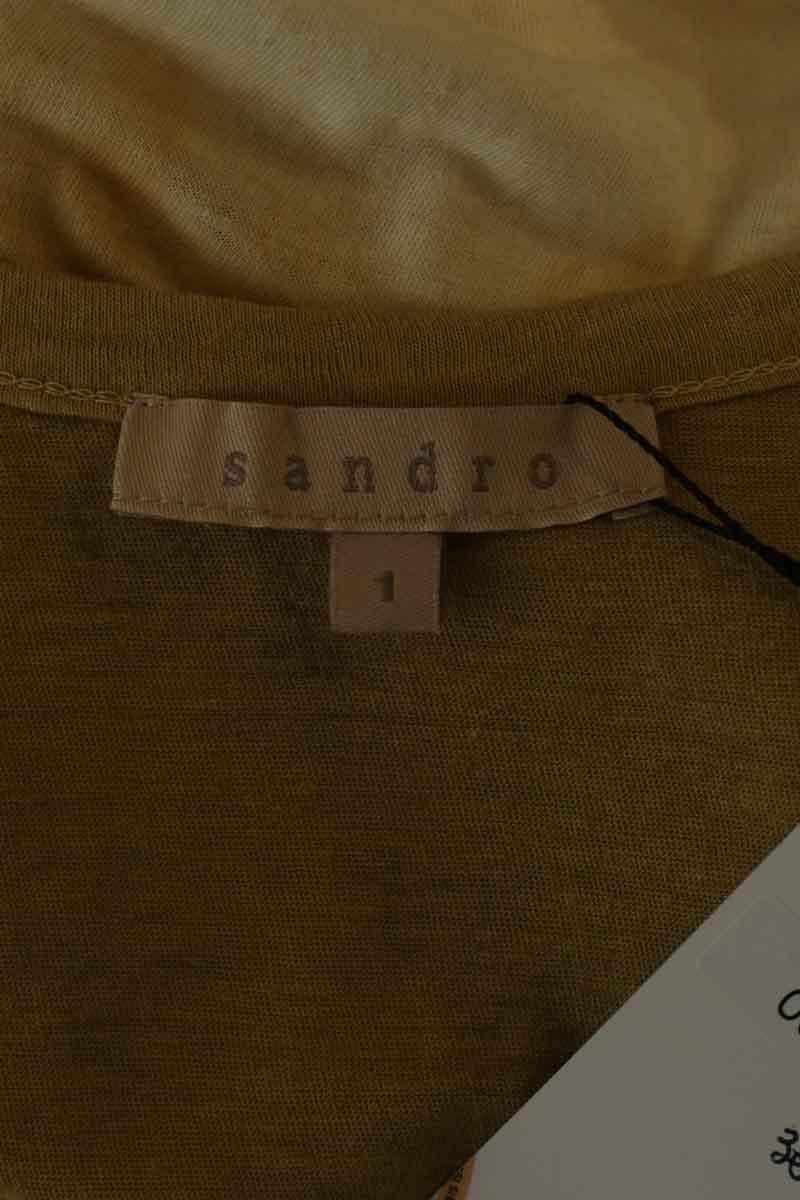 Tops sans manche Sandro  Jaune