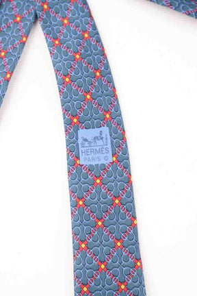 Cravate Hermès  Bleu