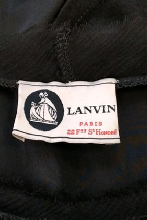 Robe Lanvin  Noir
