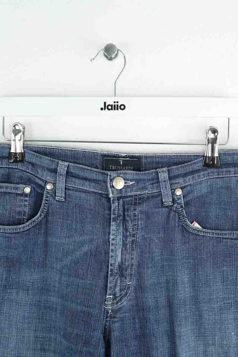 Droit Trussardi Jeans  Bleu