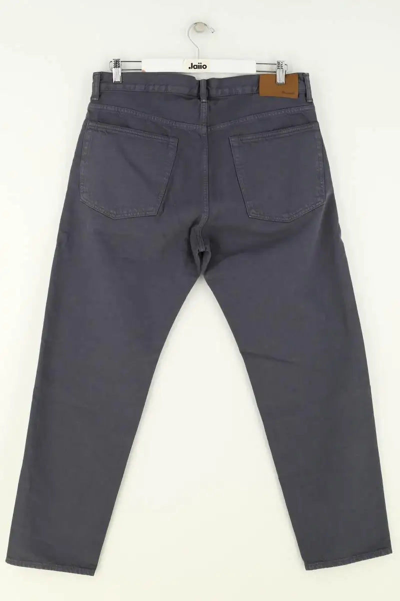 Jean droit W33 L30 Madewell Gris en Coton