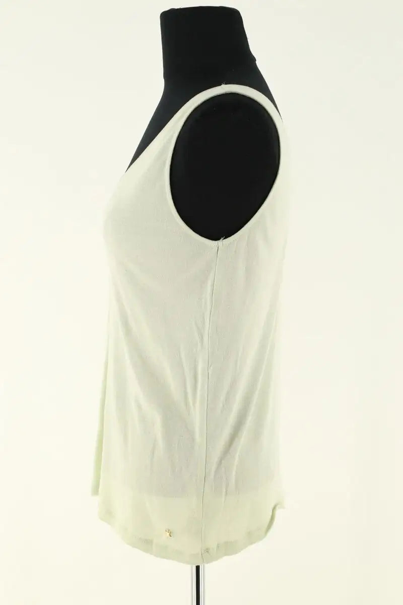 Top sans manche Des Petits Hauts Vert en Synthétique
