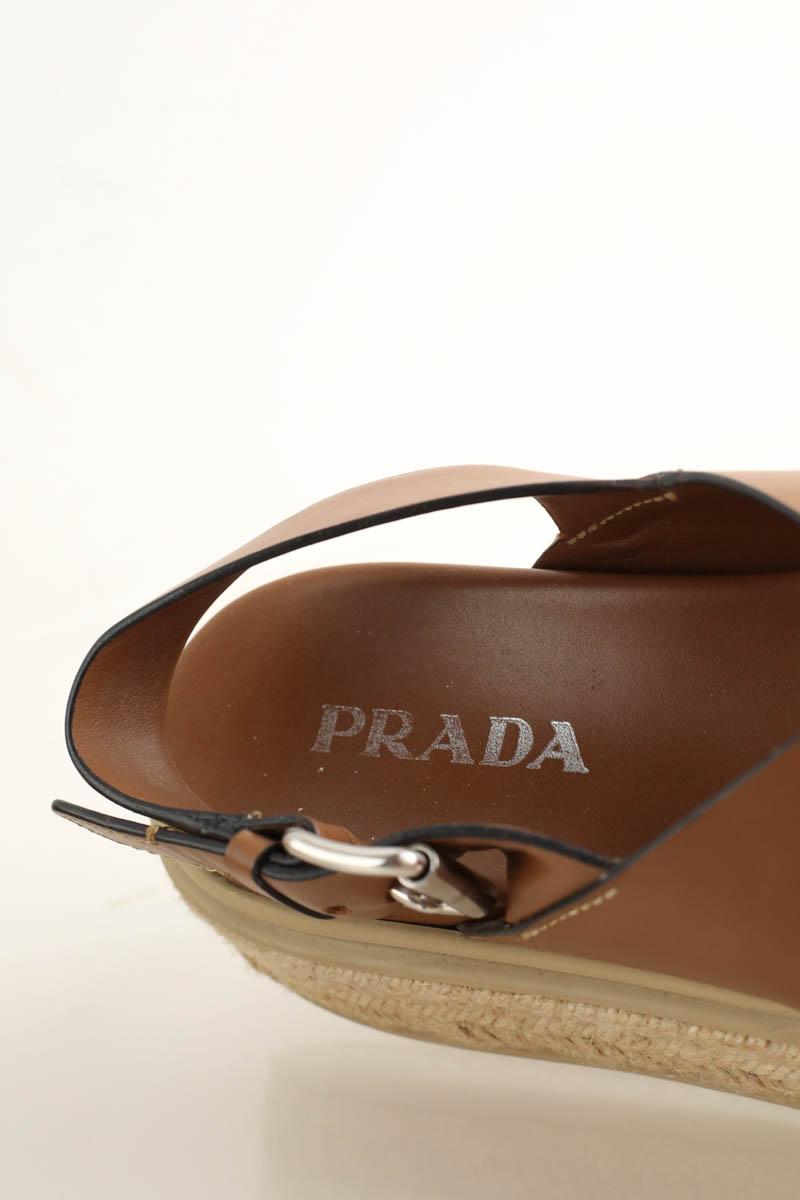 Sandales Prada  Marron