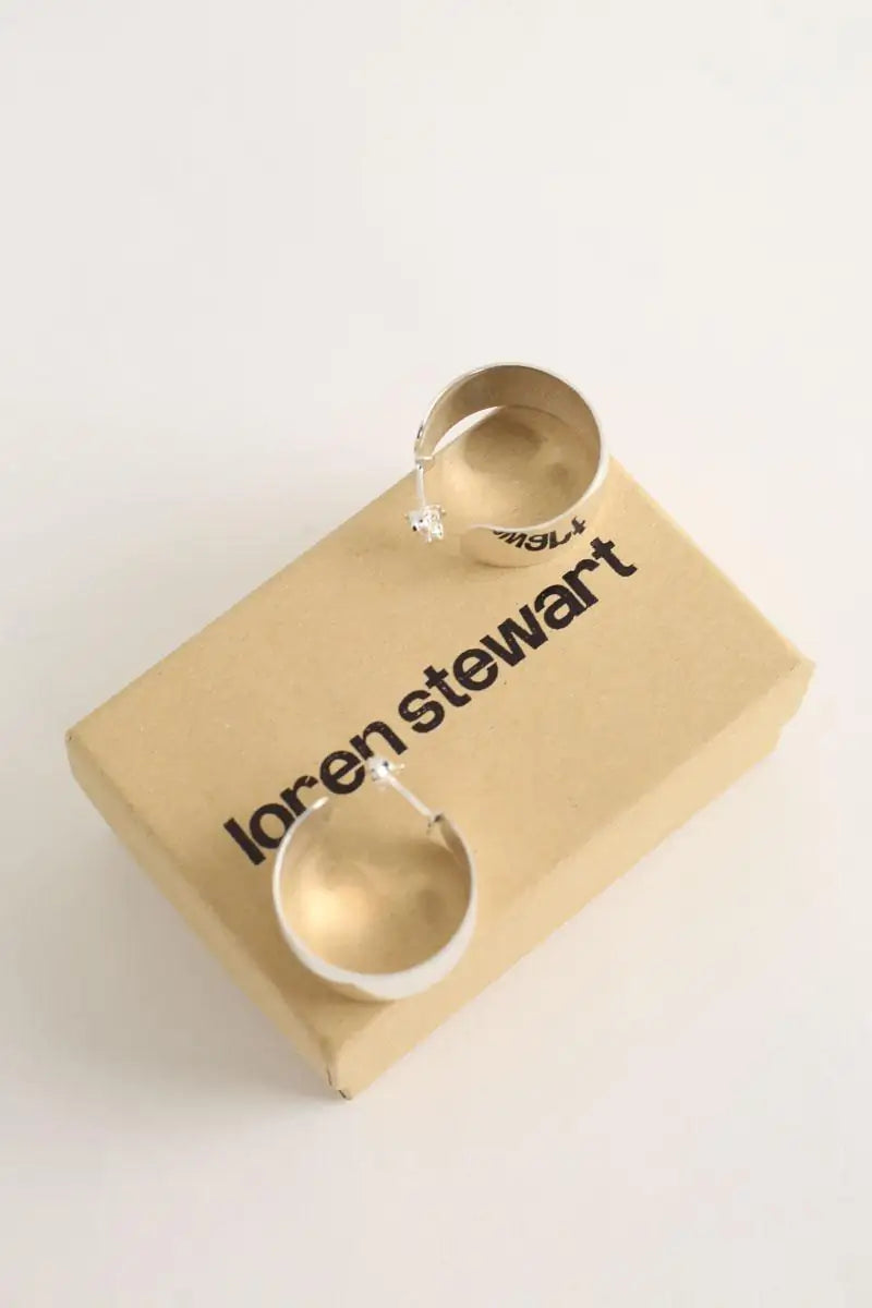 Boucles d'oreilles Loren Stewart Argent en Argent