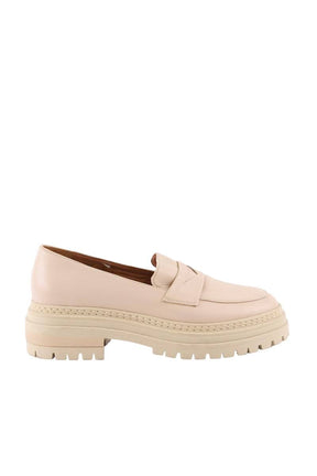 Mocassins bobbies  Blanc