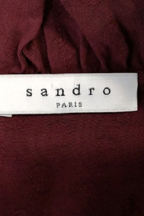 Robe Sandro  Bordeaux