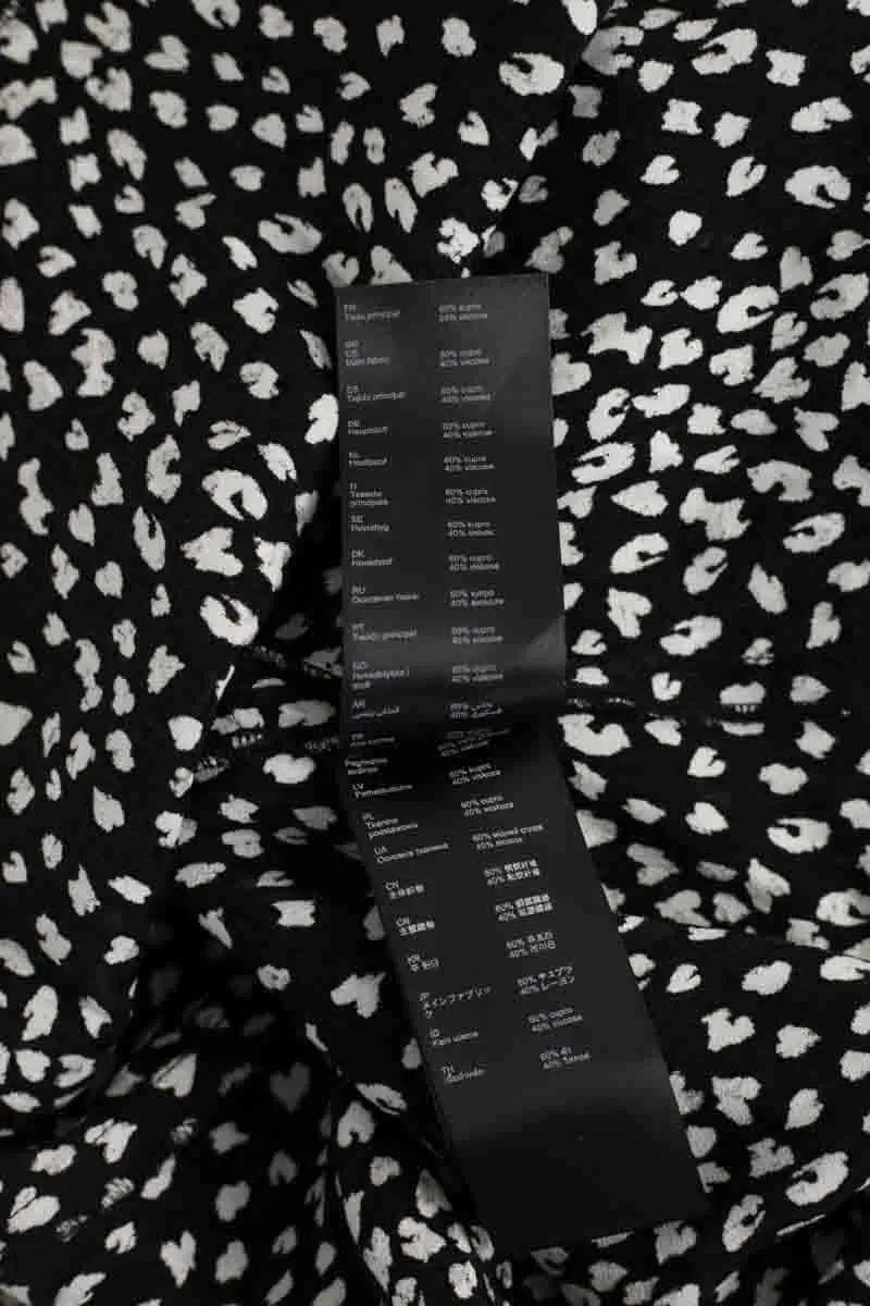 Robe Maje Noir en Synthétique