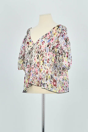 Blouses Ganni  Blanc