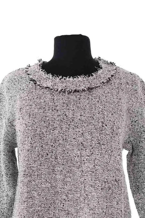 Top Iro Noir en Coton