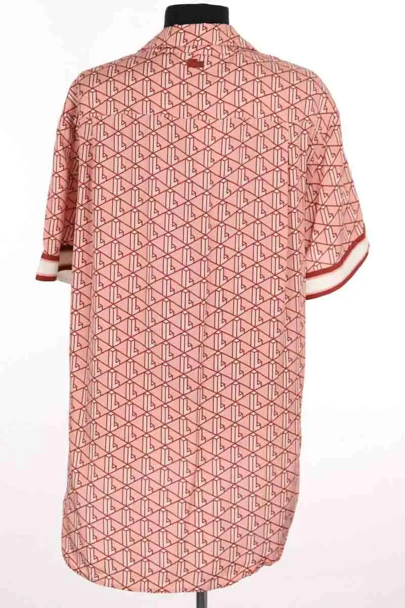 Chemise Lacoste Rouge en Viscose