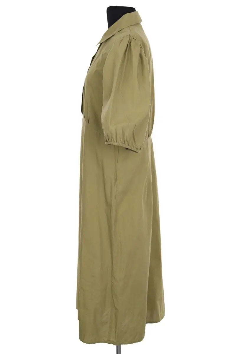 Robe Ba&Sh Kaki en Coton