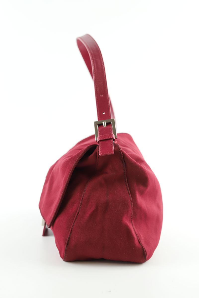 Sacs porté épaule Fendi Mamma Baguette Bordeaux