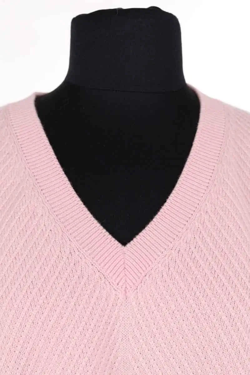 Pull Barrie Rose en Cachemire