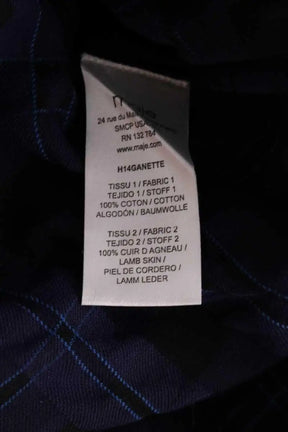 Chemise Maje Bleu en Coton