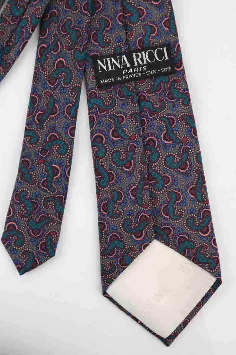 Lot De Cravates Vintage Multicolores Pour Homme - Occasion - Style Rétro