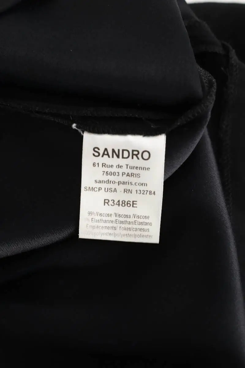 Robe Sandro  Noir