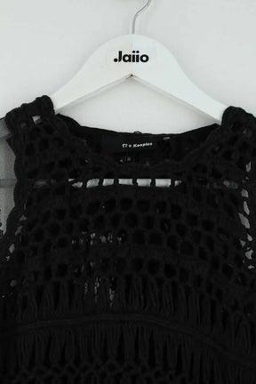 Top sans manche The Kooples Noir en Coton