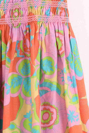 Robe Manoush Rose en Coton