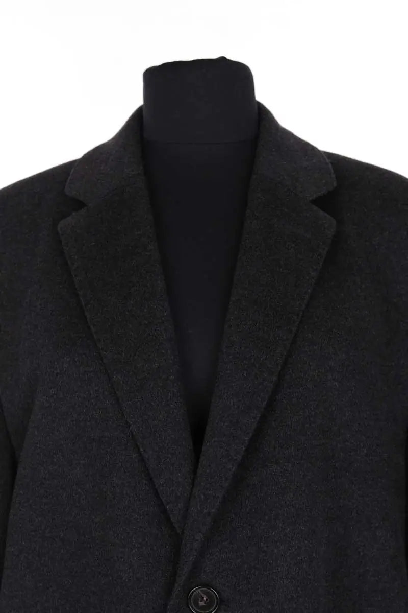 Manteau Boss Anthracite en Laine