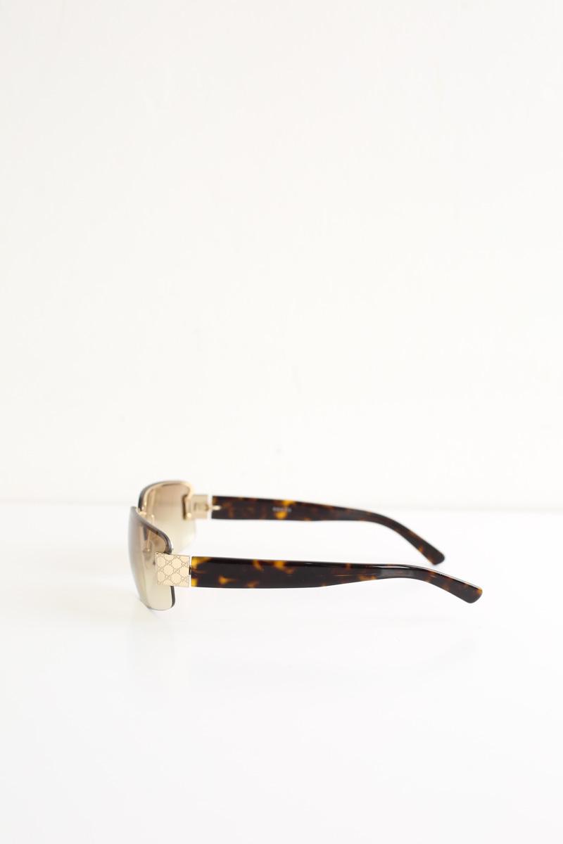 Lunettes de soleil Gucci  Marron