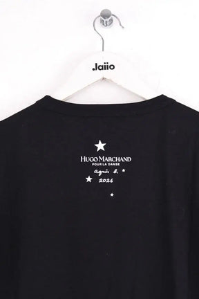T-shirt Agnès B. Noir en Coton