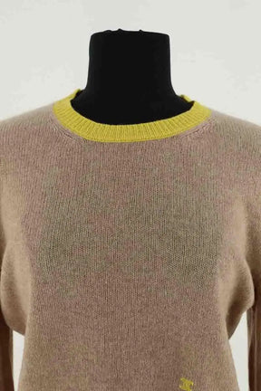 Pull Celine Beige en Cachemire