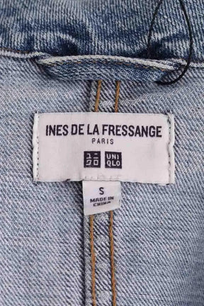 Veste Ines de la Fressange Bleu en Coton