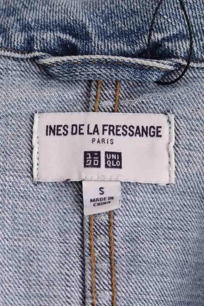 Veste Ines de la Fressange Bleu en Coton