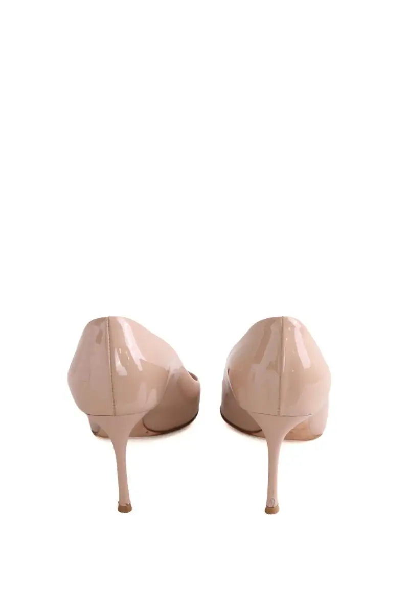 Talons Dior Rose en Cuir verni