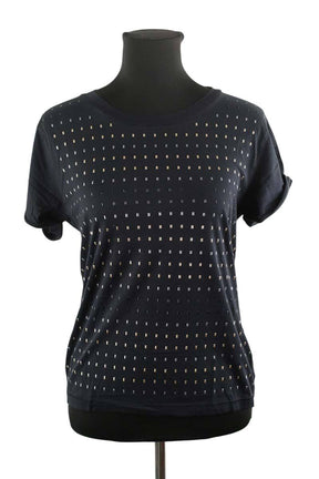 T-shirts Virginie Castaway  Noir