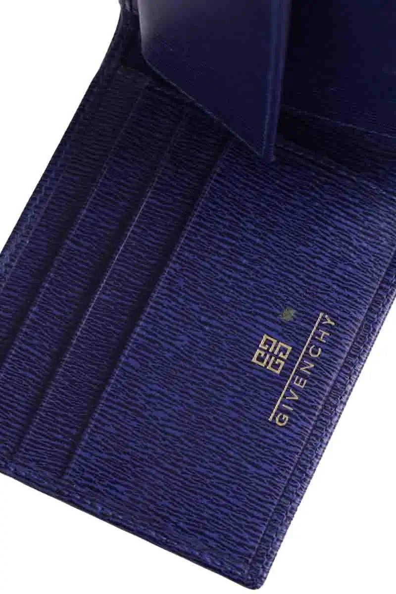 Porte-monnaie Givenchy Marine en Cuir