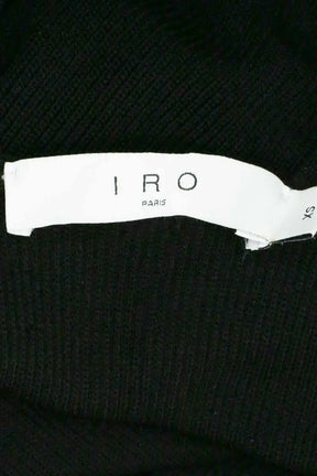 Robe Iro Tuwa Noir en Viscose