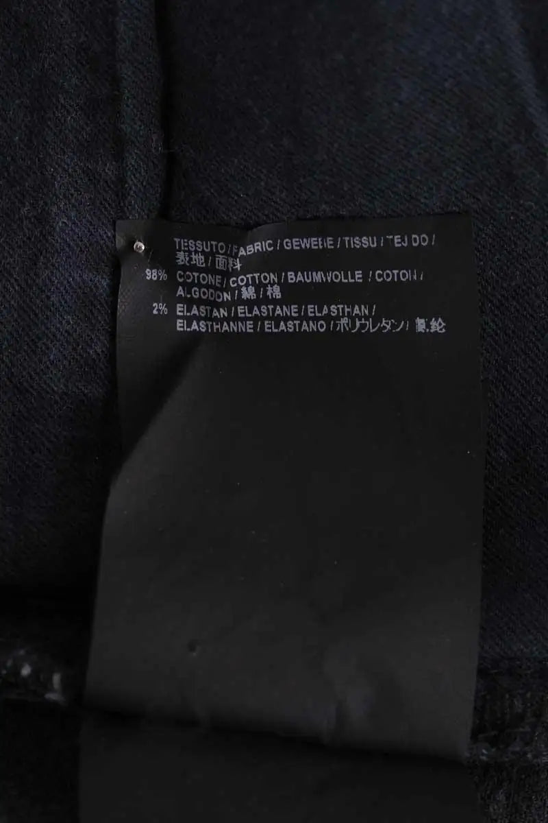 Jean slim Balenciaga Anthracite en Coton