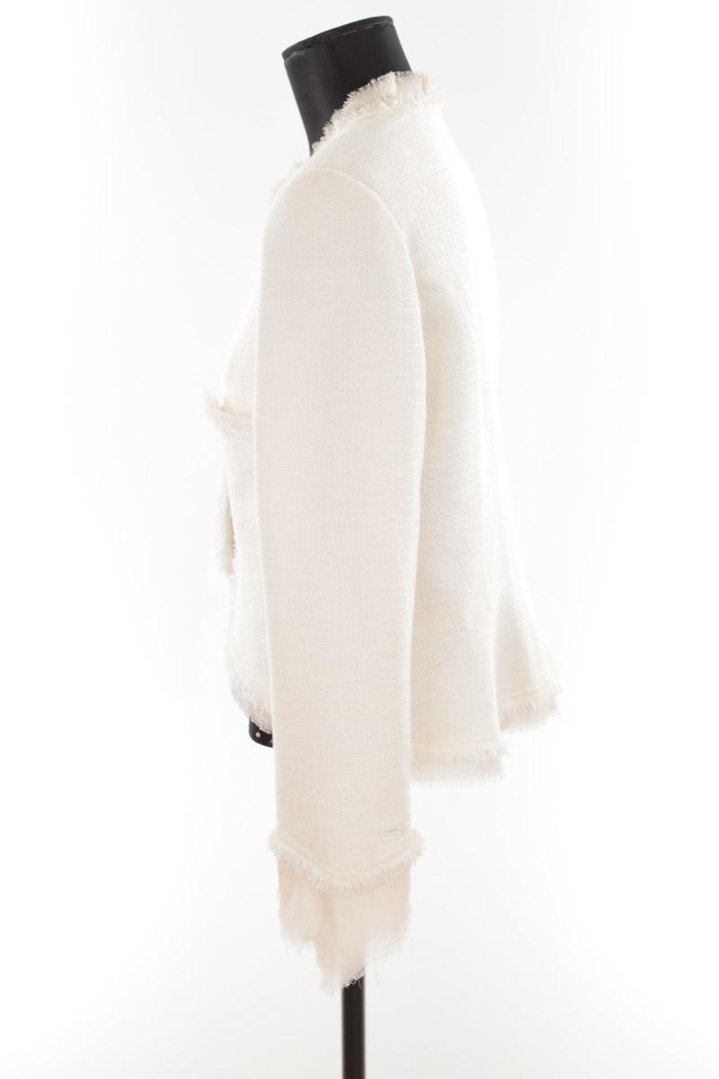 Veste de tailleur Chanel  Blanc