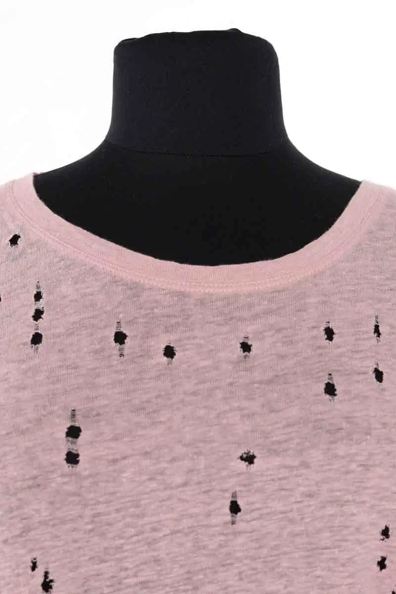 T-shirt Iro Rose en Lin