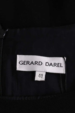 Robe Gerard Darel Noir en Laine
