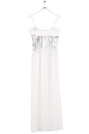 Robe de cérémonie Thierry Mugler Couture Blanc en Synthétique