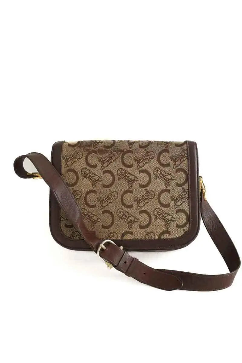 Sac à bandoulière Celine Crécy vintage Marron en Cuir
