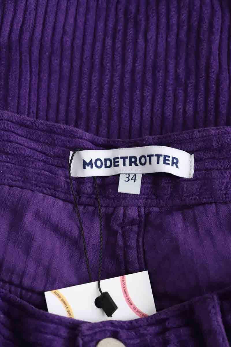 Droit Modetrotter  Violet