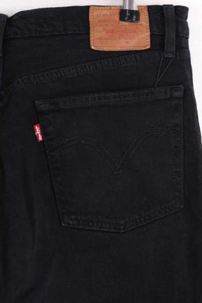Jean droit Levi's 501 Noir en Coton