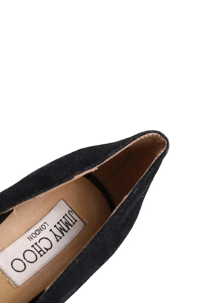 Talons Jimmy Choo Noir en Daim