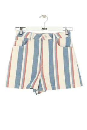 Mini short Sézane Blanc en Coton, taille XS - Seconde Main