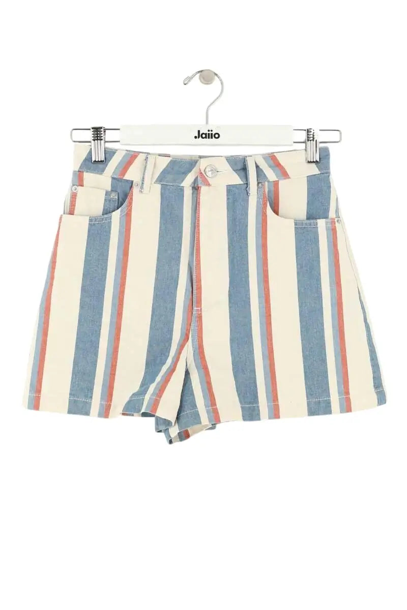 Mini short Sézane Blanc en Coton, taille XS - Seconde Main